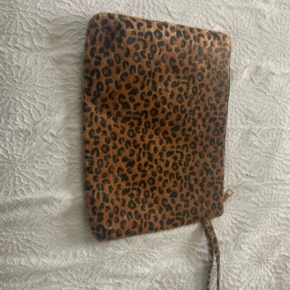 Leopard Print Brown and Black Bag - Picture 2 of 2